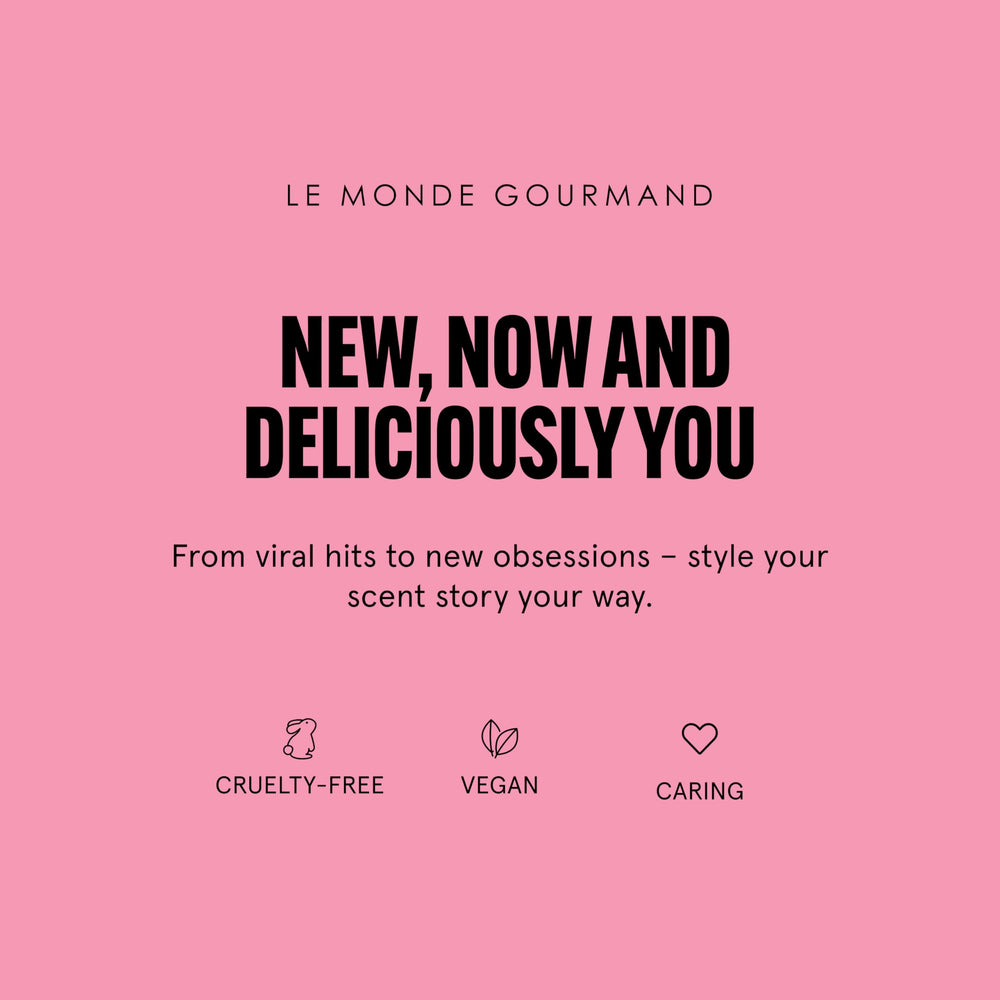 Le Monde Gourmand Confetti Dorés vegan cruelty-free label—clean beauty choice