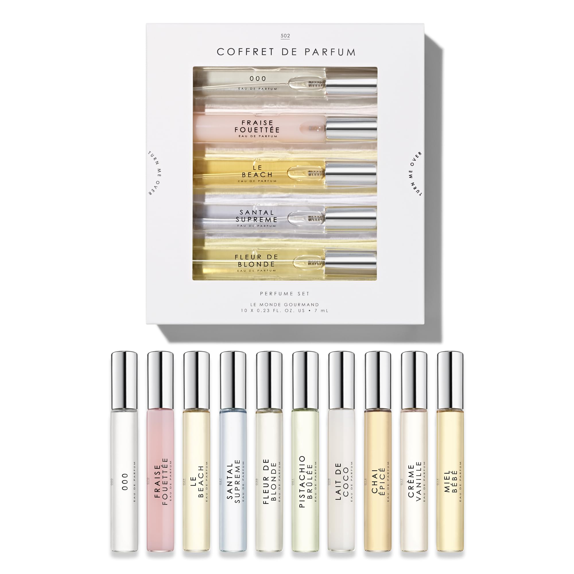 Le Monde Gourmand travel sampler box for women on the move.