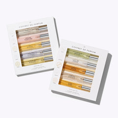 Le Monde Gourmand two-box set for on-the-go fragrance discovery.