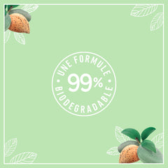 Le Petit Marseillais almond shower gel creamy lather ready for a refreshing shower.