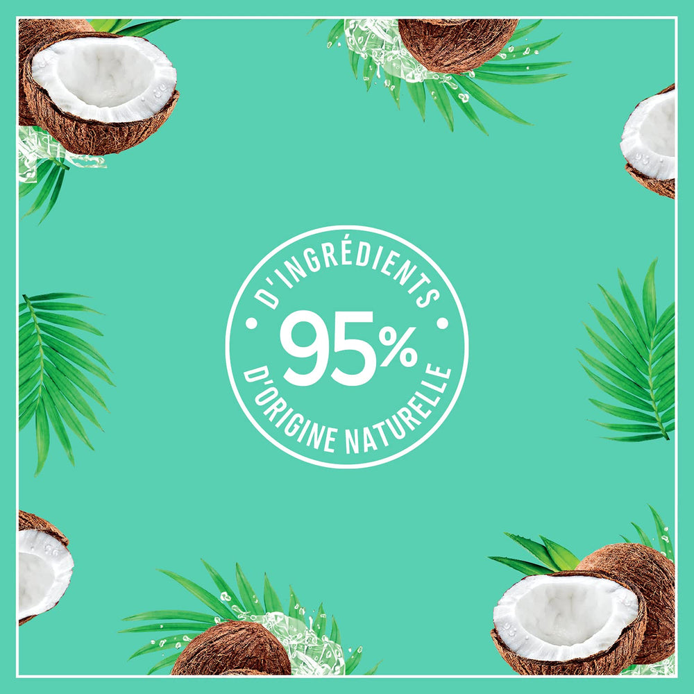 Le Petit Marseillais Coconut Body Milk cream texture highlights rich, non-greasy moisture.