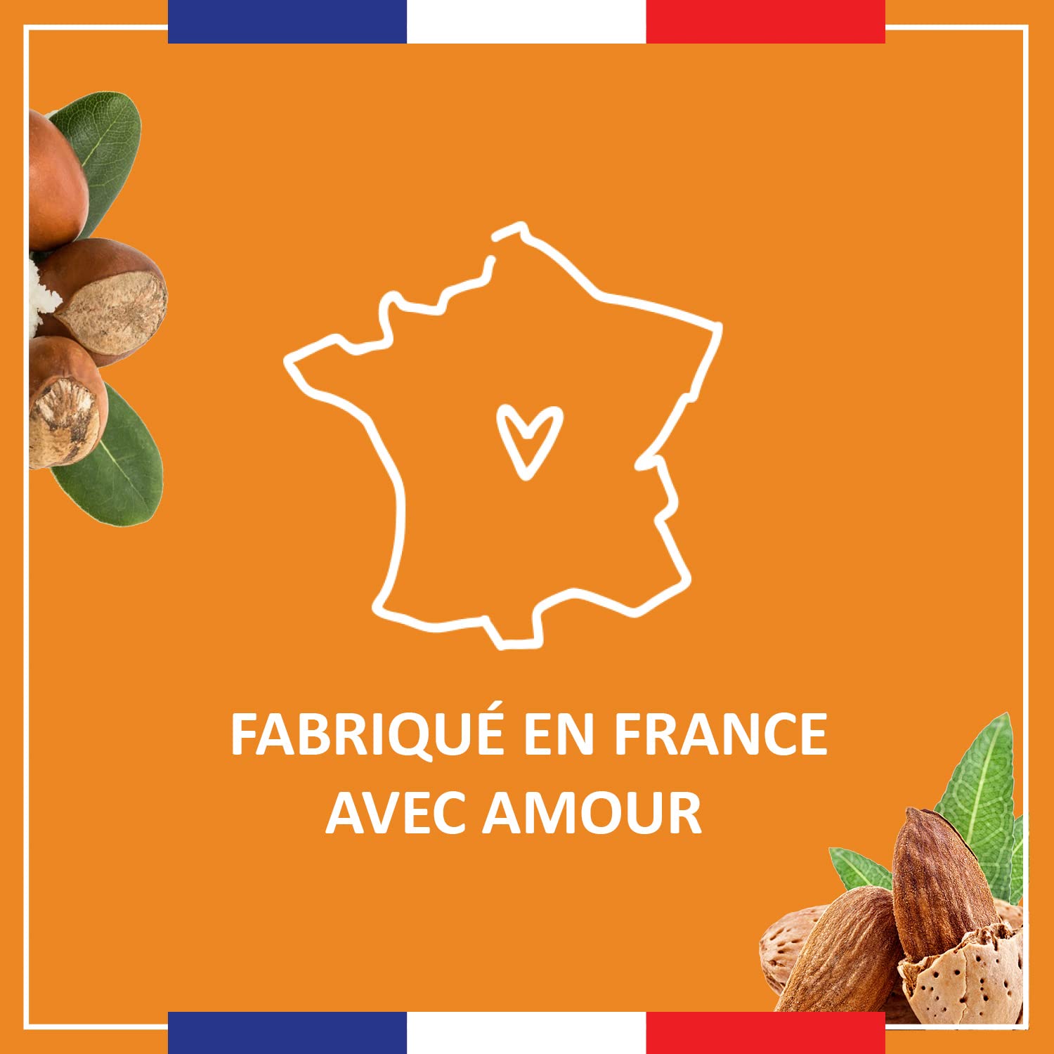 Le Petit Marseillais Nutrition Balm argan oil bottle with creamy texture.