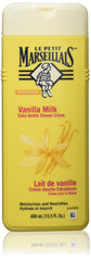 Le Petit Marseillais Vanilla Milk Shower Creme bottle with creamy lather for daily cleansing.