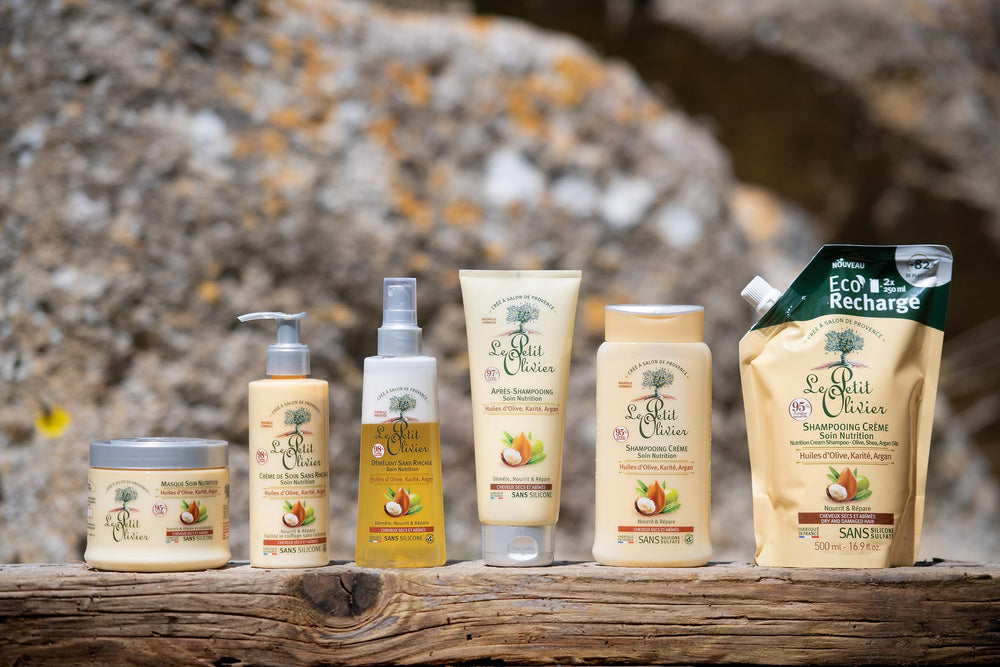 France-made badge for Le Petit Olivier Nutrition Cream Shampoo