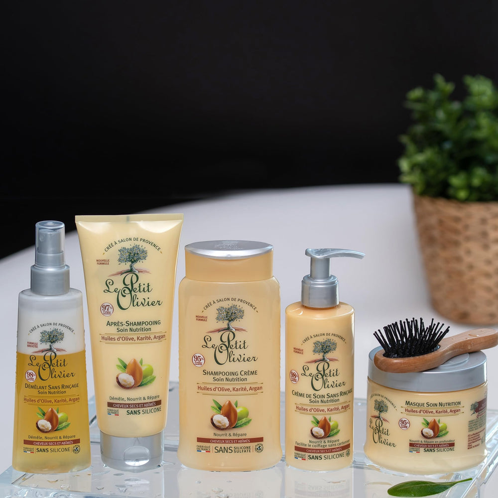 Pump bottle design of Le Petit Olivier Nutrition Cream Shampoo for easy use