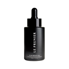 Le Prunier Plum Beauty Oil bottle shows luxurious, lightweight hydration for daily glow