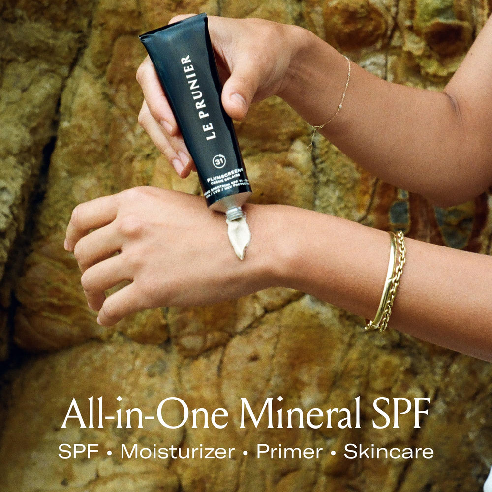 Le Prunier Plumscreen sensitive-skin friendly formula is suitable for delicate complexions.