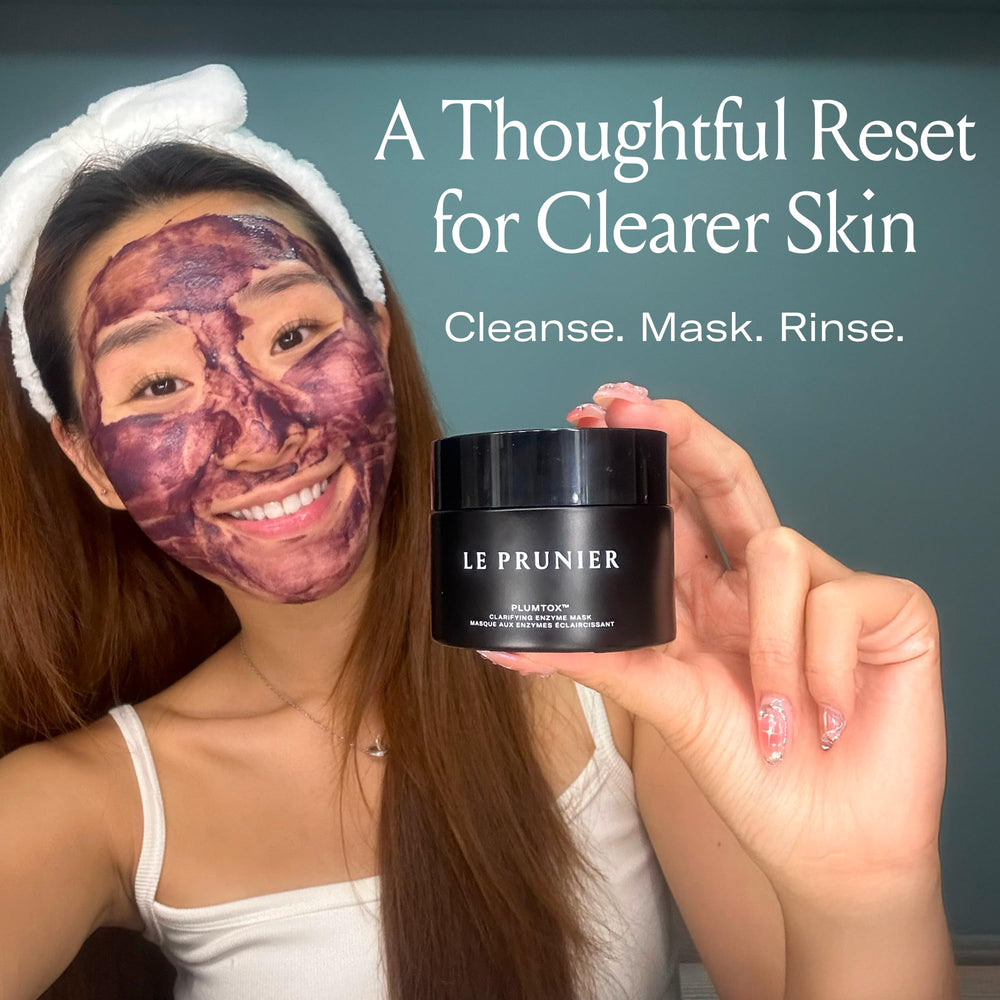 Midnight Muir plum extract visual hints nourishing skincare benefits