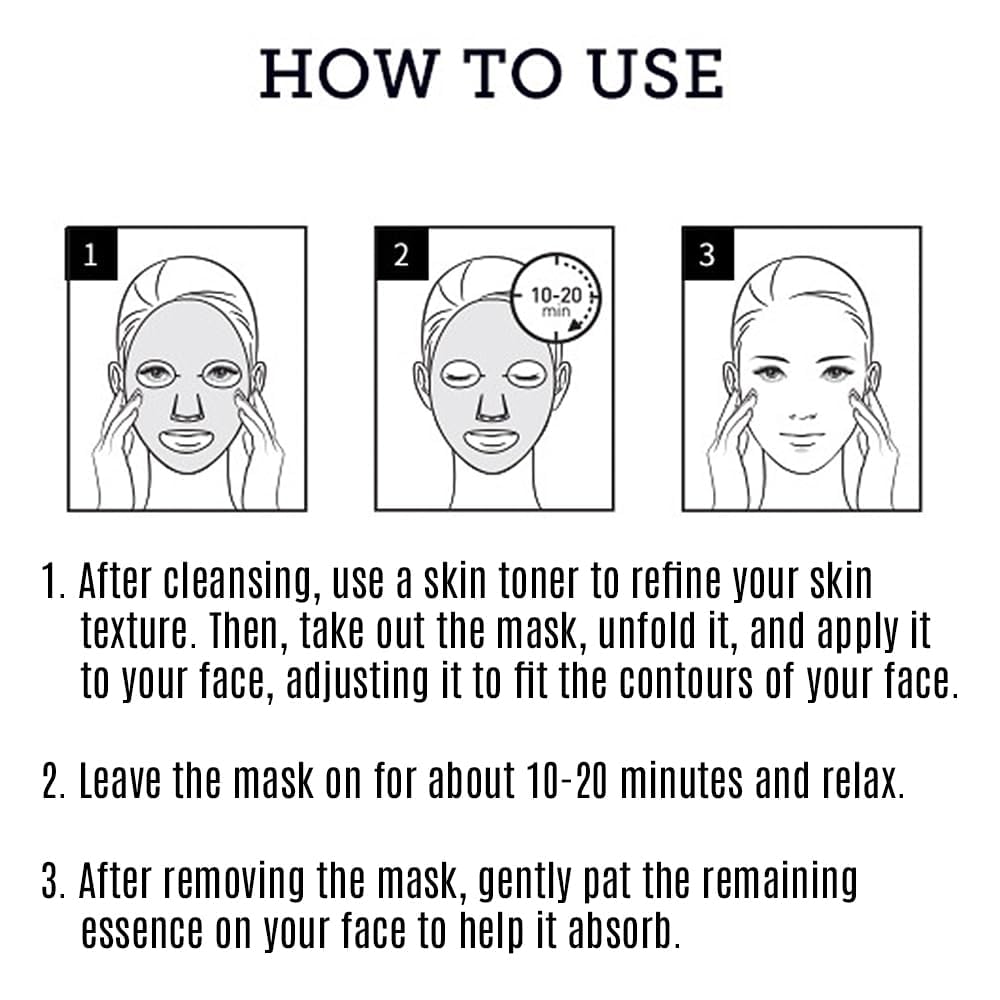 Mask featuring ceramide and amino acids for elasticity benefits