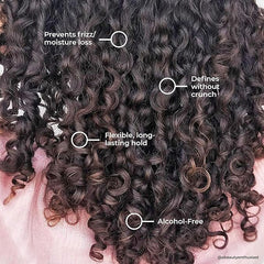 Leaf & Flower Alcohol-free formula revives curls without buildup