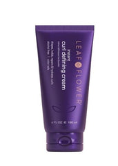 Leaf & Flower Instant Curl Defining Cream bottle for smooth, defined curls.