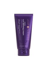 Leaf & Flower Instant Curl Defining Cream bottle highlights hydrated defined curls