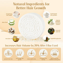 Leafinty Rice Water Shampoo Bar demonstrates gentle cleansing in action.