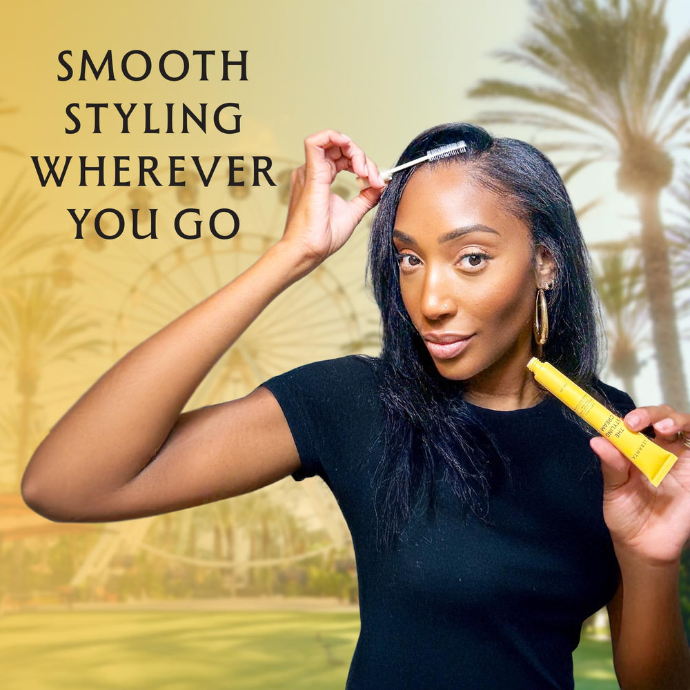 Lebanta Fly Away Stick on-the-go design enables quick touch-ups anytime.