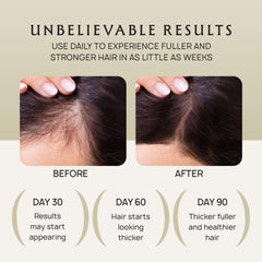 Lebanta Hair Growth Oil Spray creates smooth, shiny finish with reduced frizz.