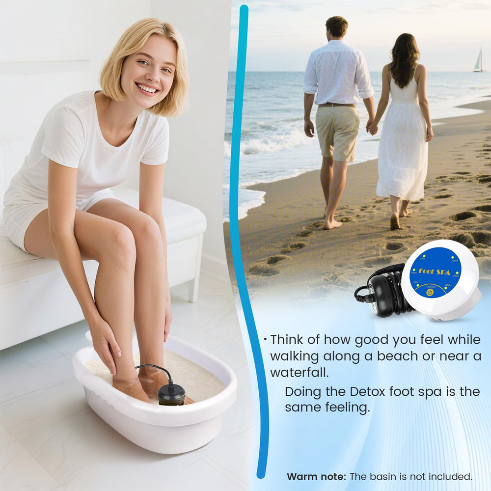 LeCaung foot spa easy-to-use control for at-home sessions.
