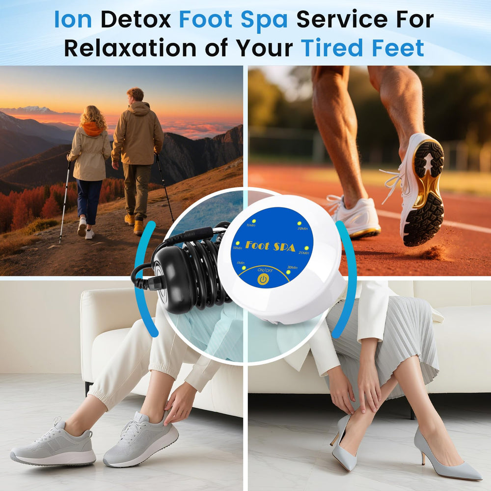 LeCaung travel-compact foot spa, perfect for on-the-go detox.