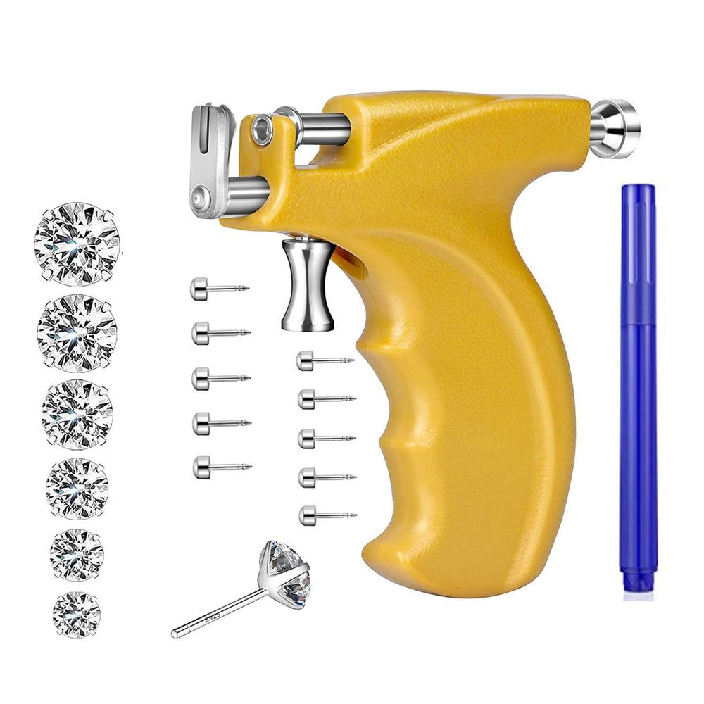 LECIEL reusable ear piercing gun kit, a tool for at-home piercing and easy handling.