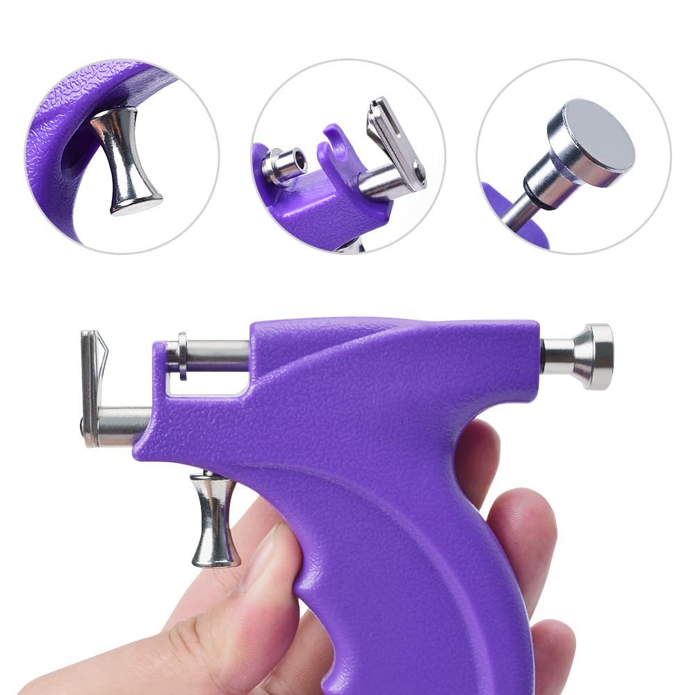 LECIEL piercing gun assembly with adaptor enables quick at-home piercings