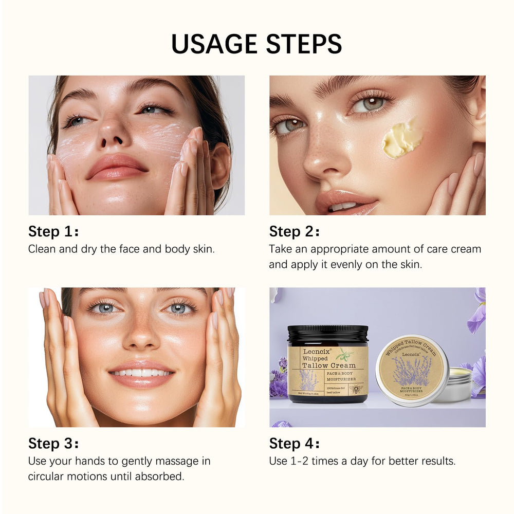 Lecncix silky skin after use with non-greasy finish.