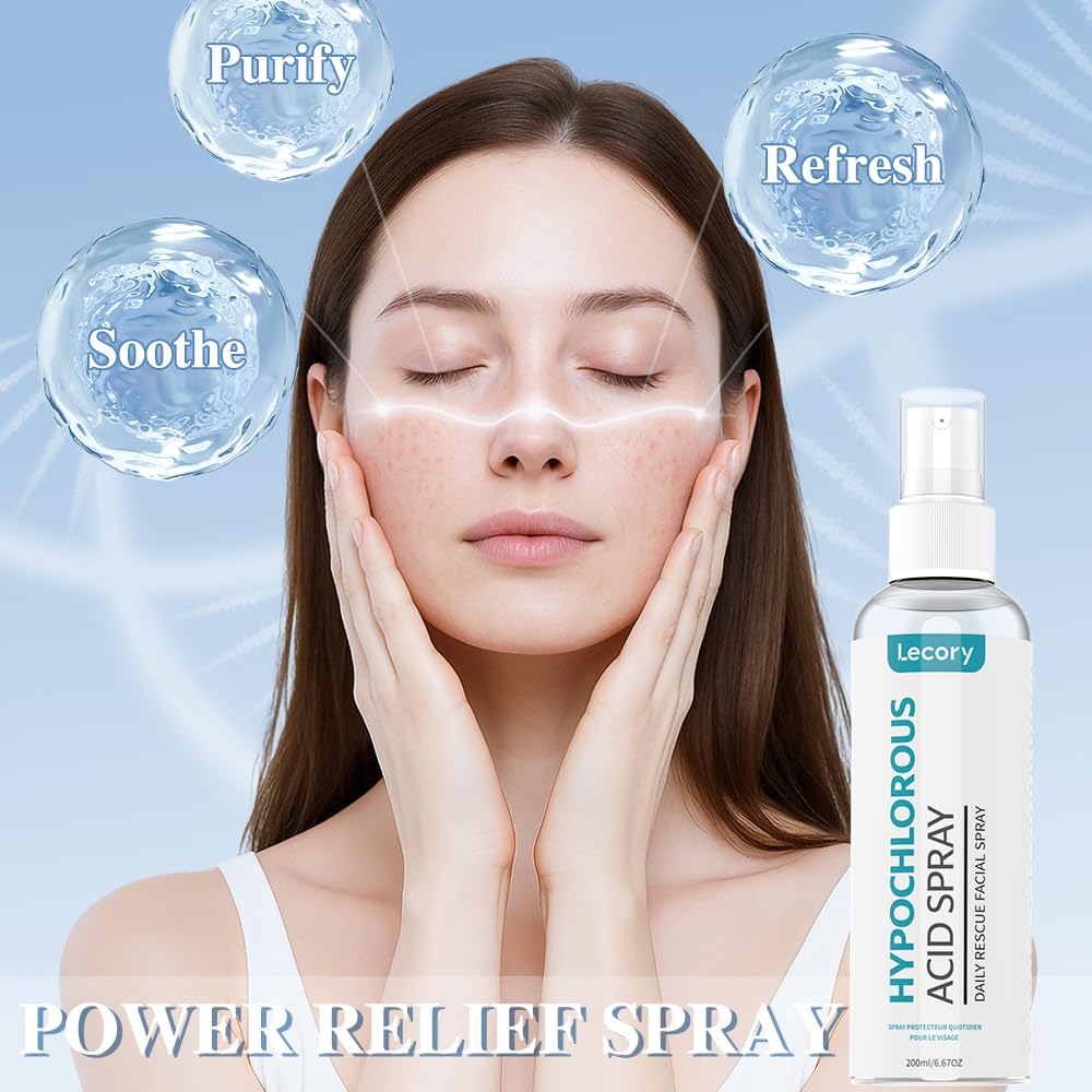 Lecory Hypochlorous Acid Spray body skin for quick refresh between workouts