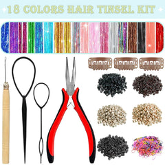 LEDIZE 7600 strands fairy tinsel adds bold sparkle.
