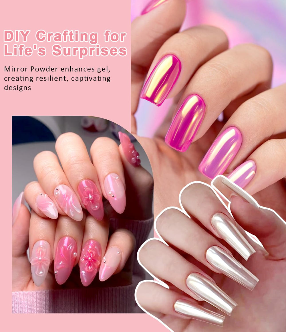 LEDSUEI mess-free application reduces glitter spillage during use.