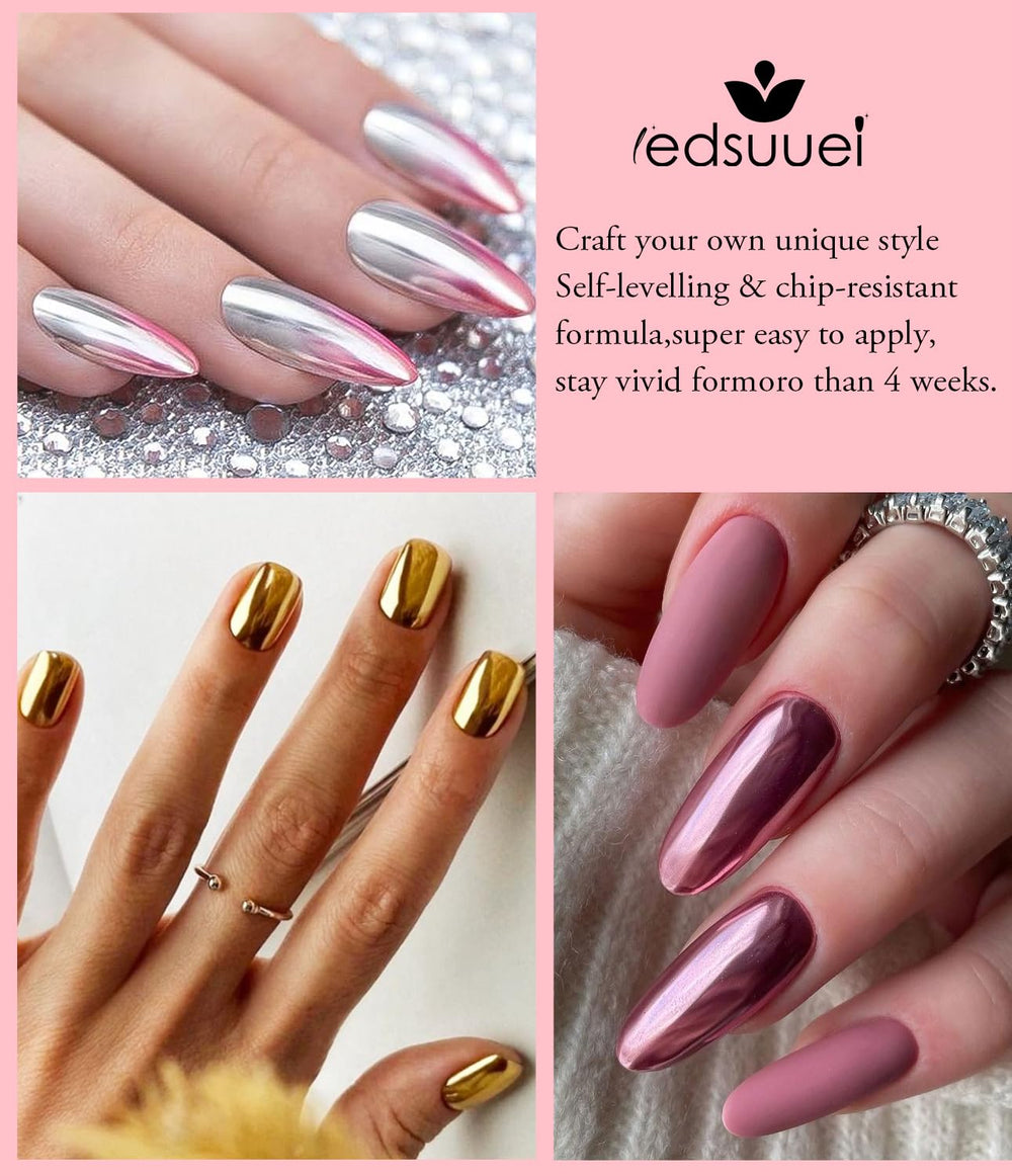 LEDSUEI compatible with UV gel, acrylics, and natural nails.