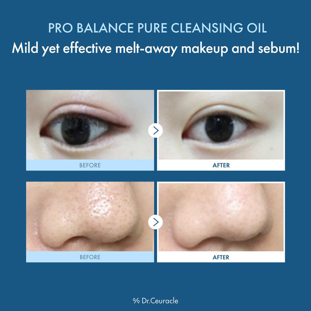 Leegeehaam Dr.Ceuracle Pro Balance Pure Cleansing Oil pump for easy daily use and cleansing