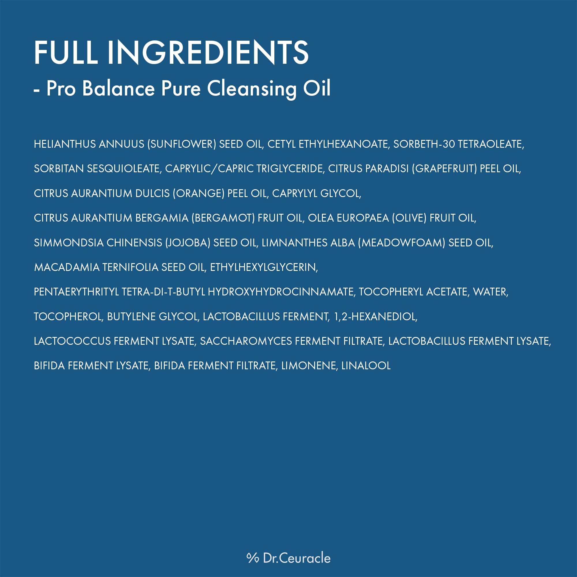 Leegeehaam Dr.Ceuracle Pro Balance Pure Cleansing Oil skin after cleansing looks refreshed