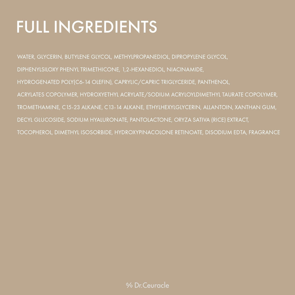 Niacinamide label hints at brightening potential on skin surface in Leegeehaam Dr.Ceuracle product