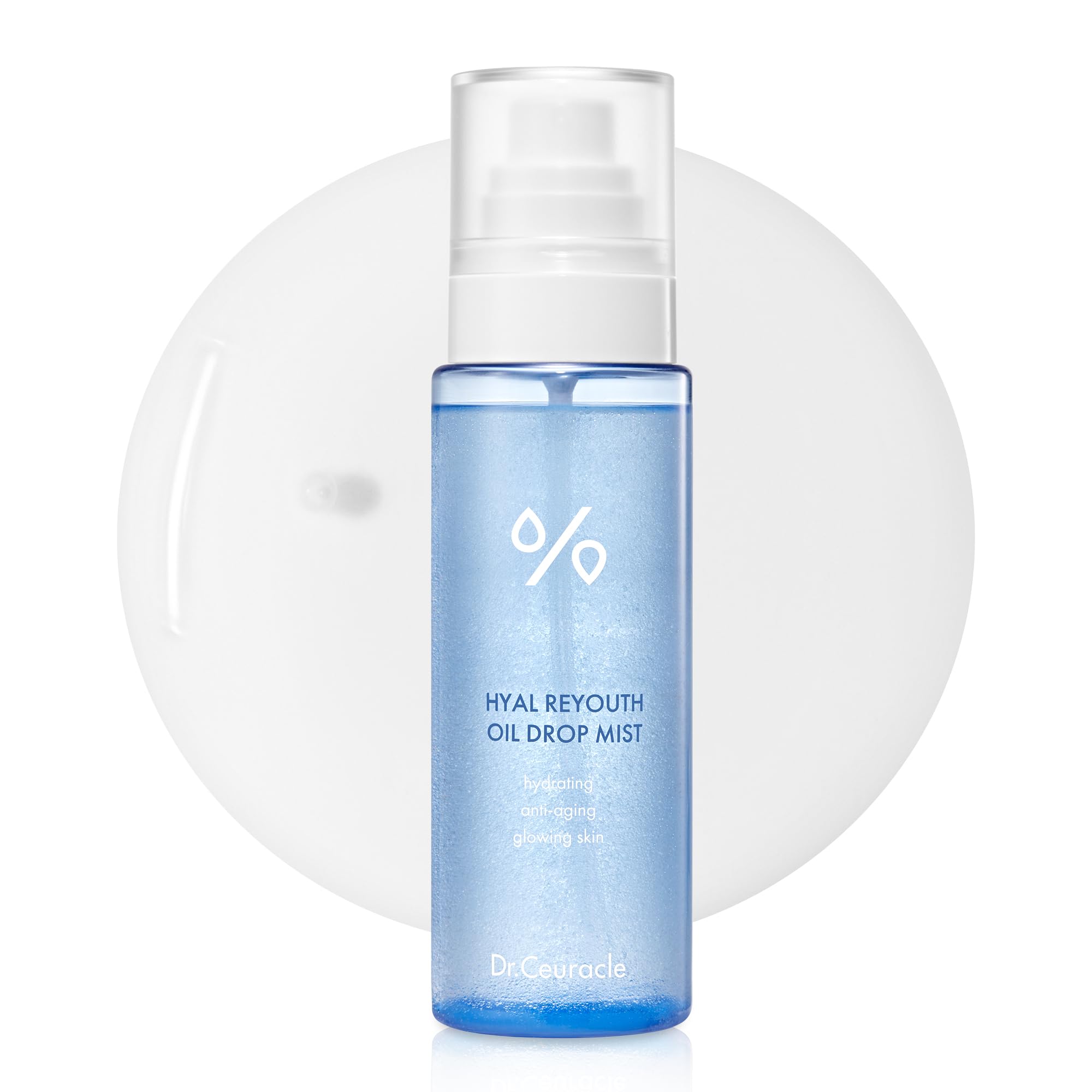 Leegeehaam Hyal Reyouth Oil Drop Mist bottle closeup for premium hydration