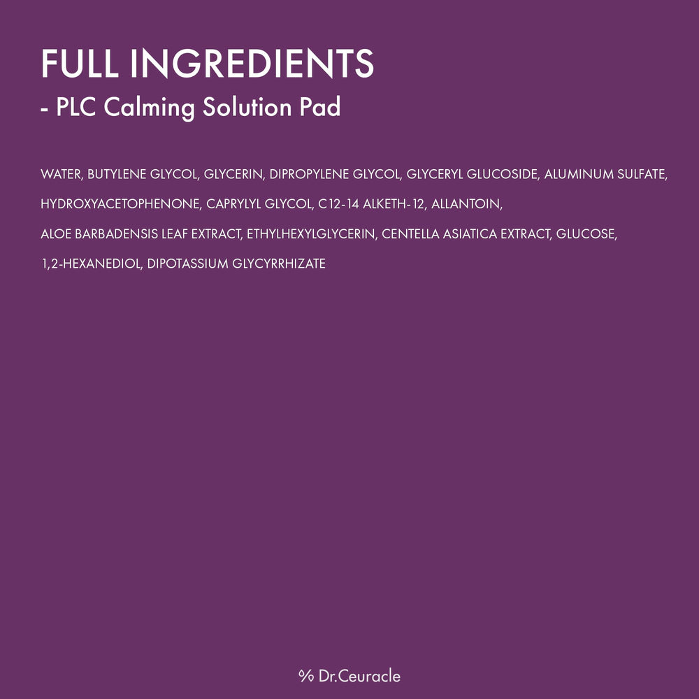 Leegeehaam PLC Calming Pad brand heritage and derma science