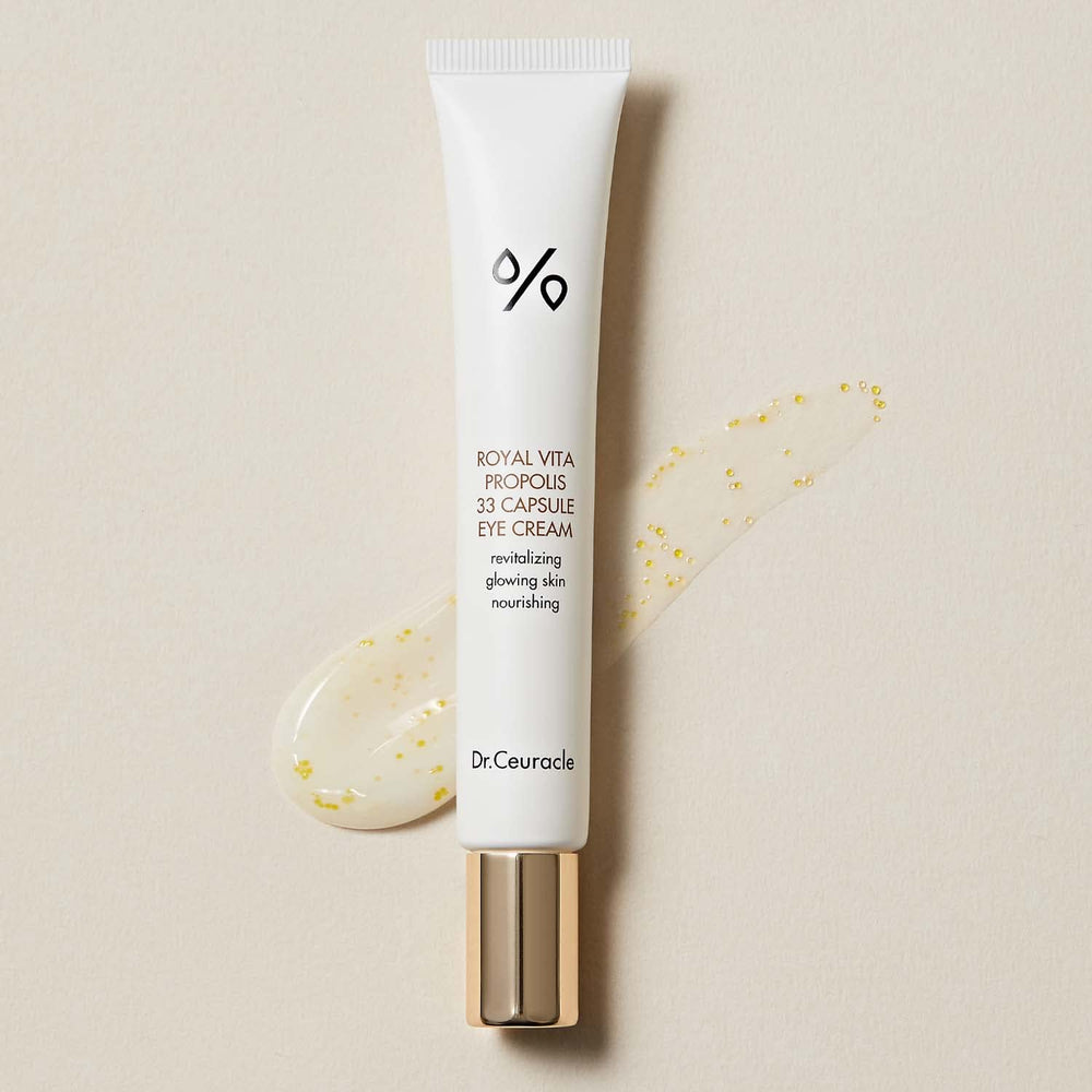 leegeehaam Royal Vita Propolis 33 hydrating formula glide for refreshed under-eye area.