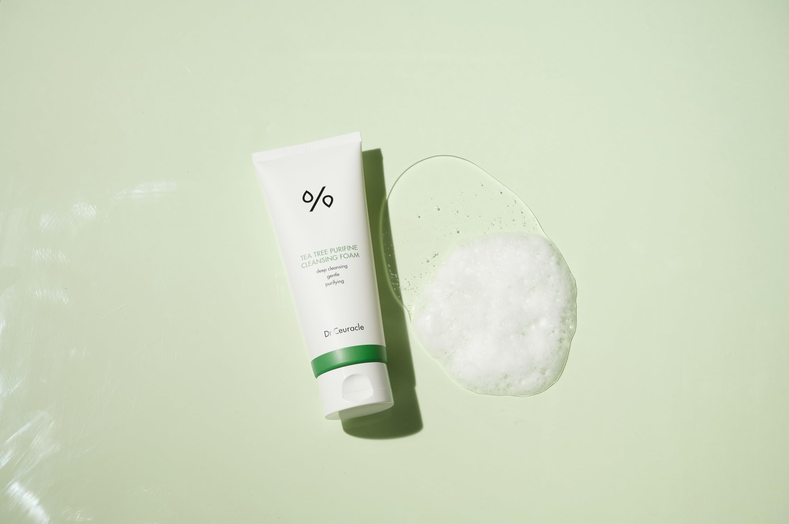 Leegeehaam Tea Tree Purifine Cleansing Foam sensitive-skin friendly formula signals soothing daily use.