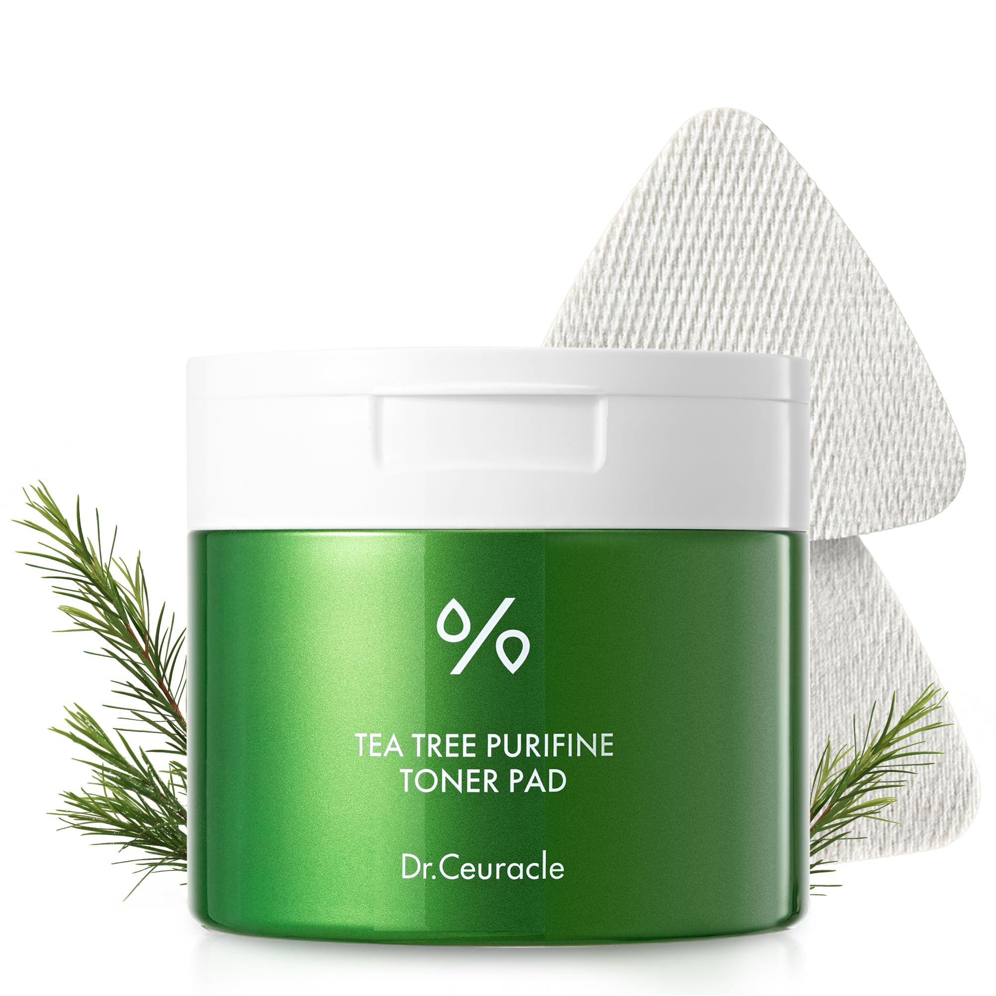 Leegeehaam Dr.Ceuracle Purifine toner pad embossed side for gentle exfoliation and refined pores