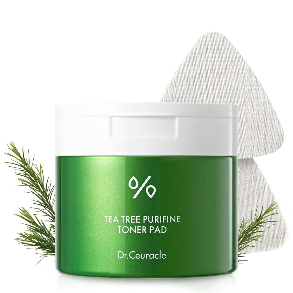 Leegeehaam Dr.Ceuracle Purifine toner pad embossed side for gentle exfoliation and refined pores