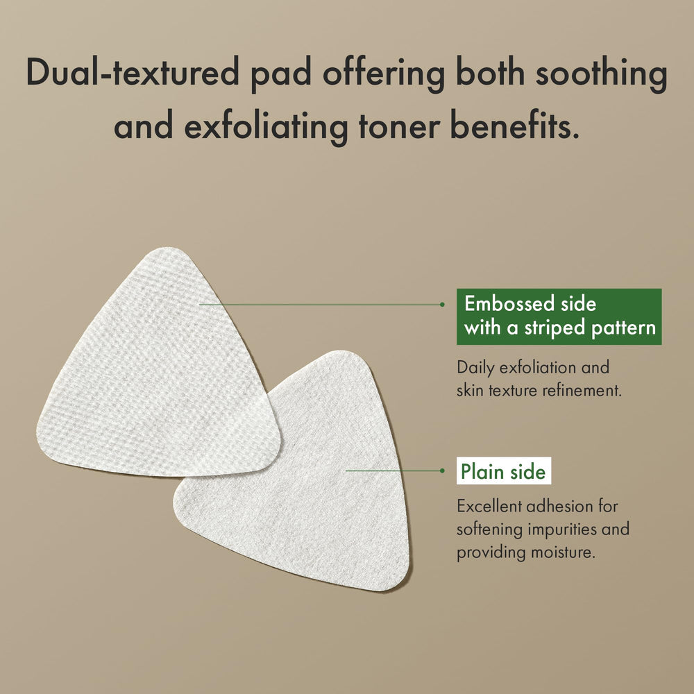 Pad focus on PHA exfoliation and hydration benefits