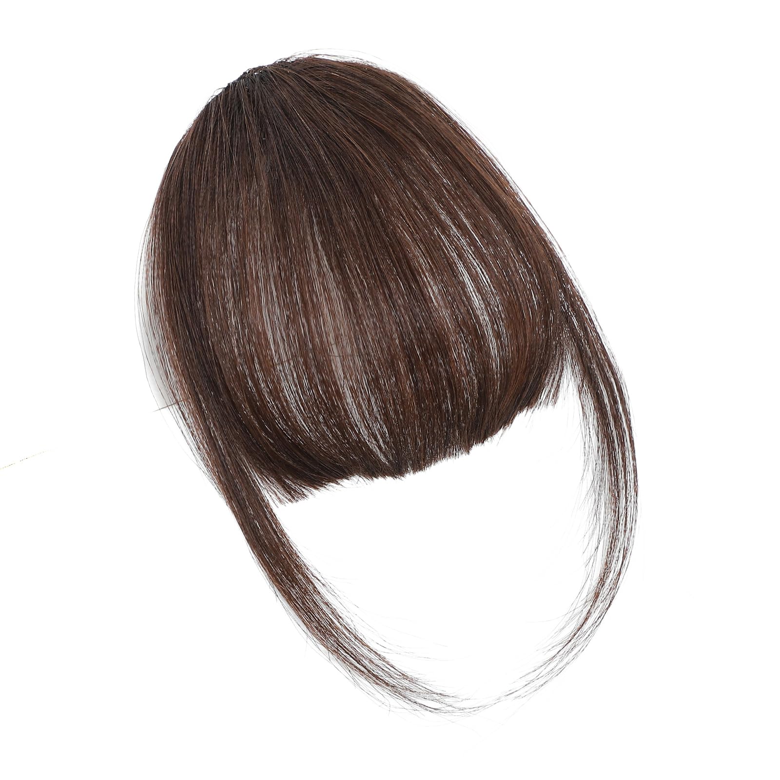 Leelebamo clip-in bangs wispy style blends naturally with hair