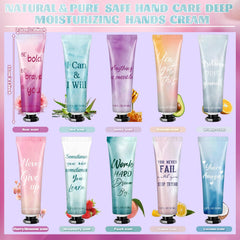 Leelosp hand cream set with 10 scents for personalized fragrance.