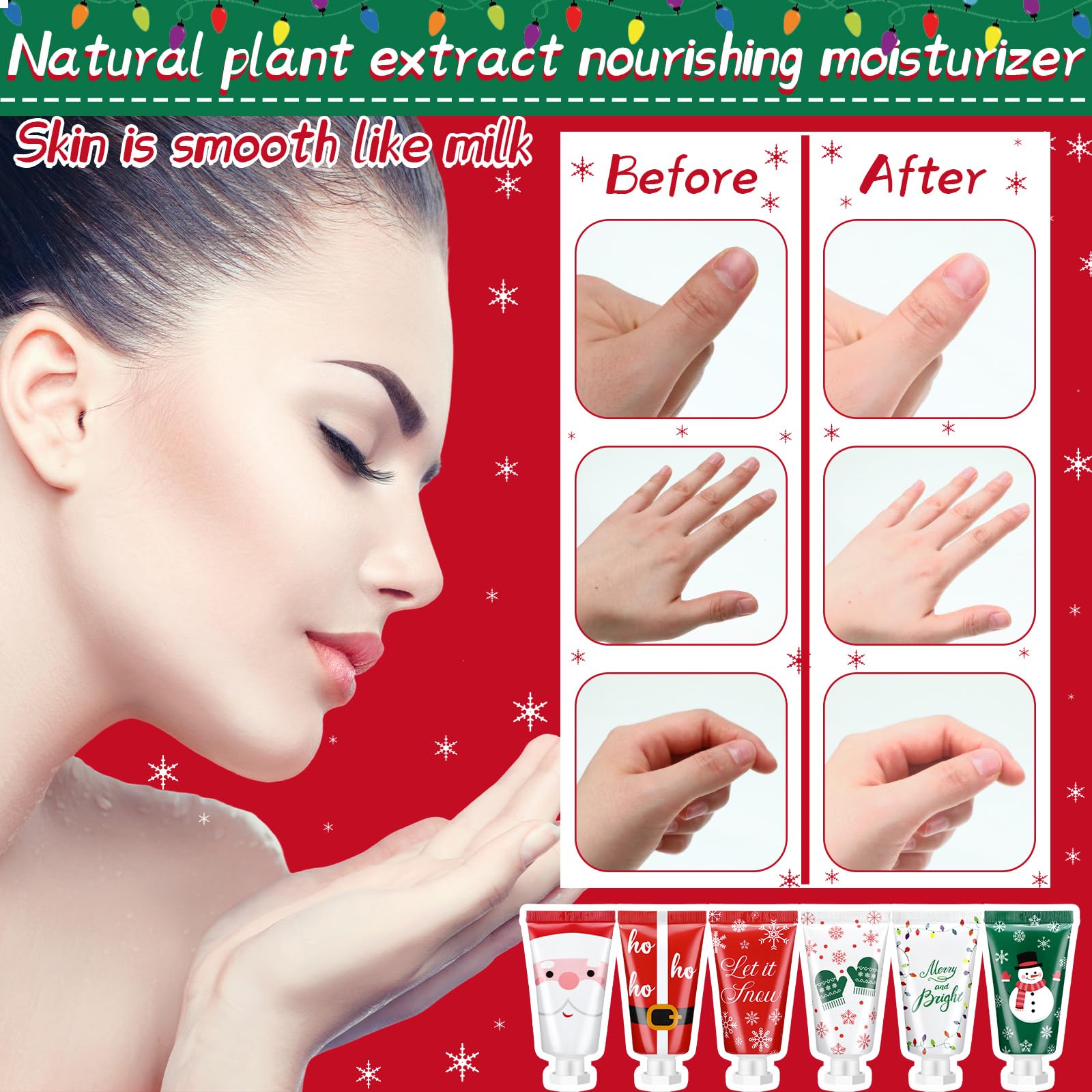 Leelosp vanilla hand cream 30ml non-greasy daily use