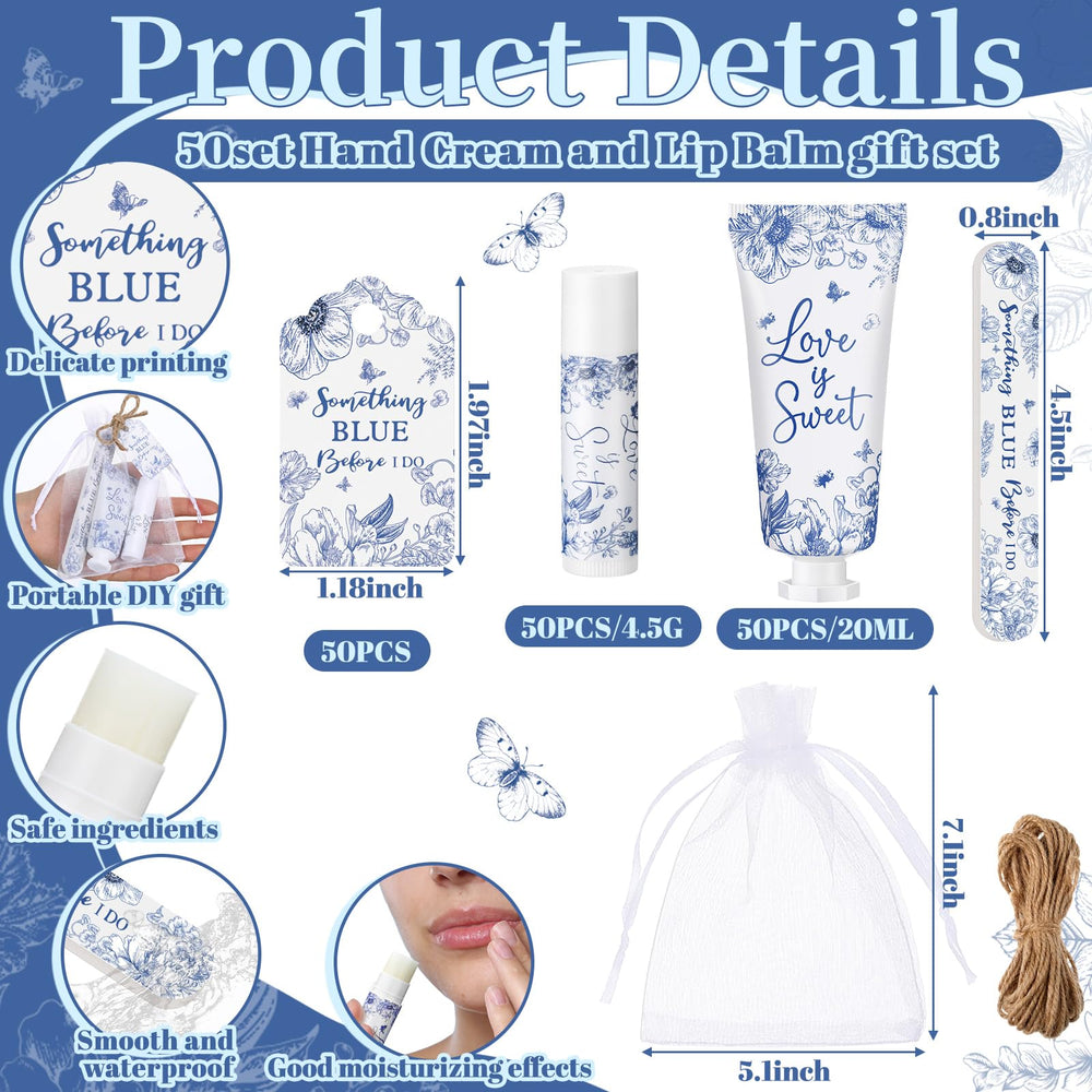 Leelosp organza bag featuring blue theme for elegant packaging