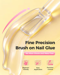 LEENEXUS no UV lamp needed for convenient at-home nail application