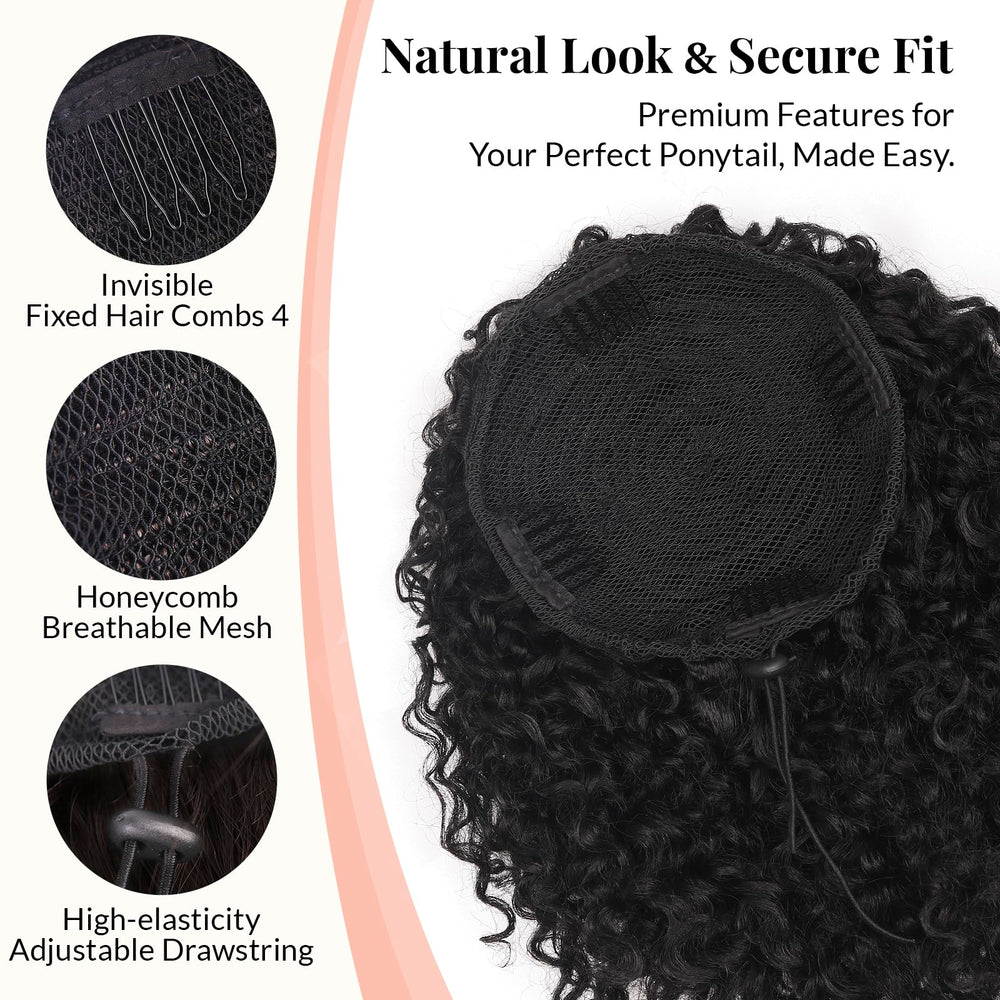LEEONS elastic drawstring ensures quick, secure fit during activities