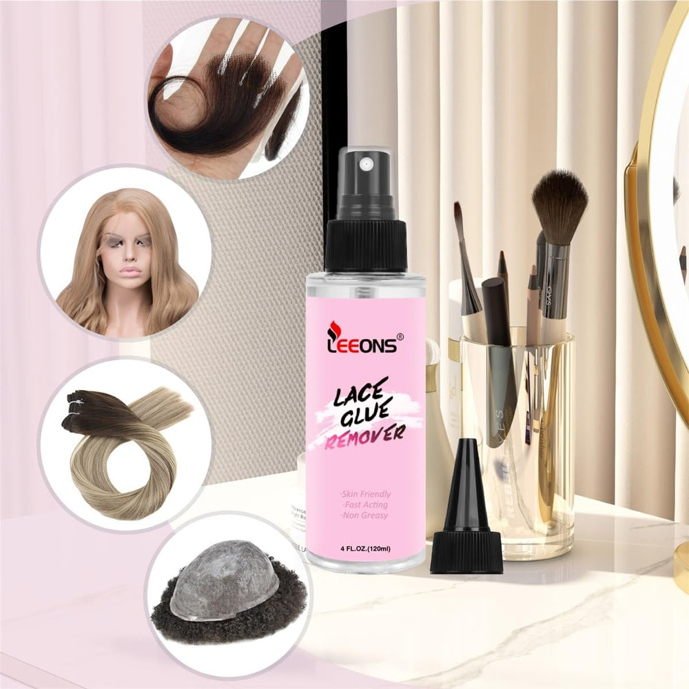 LEEONS scalp-safe remover uses plant extracts for gentle use.