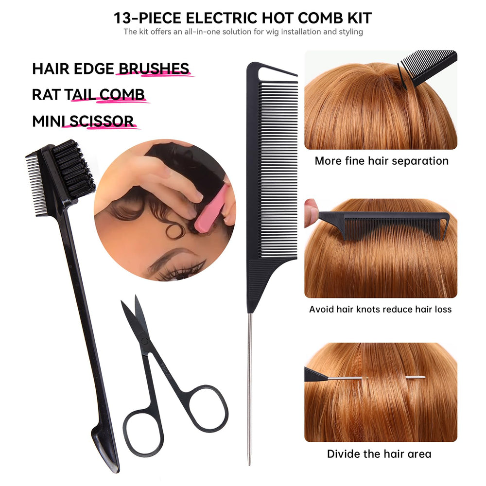 LEEONS HD wig caps with elastic bands ensure all-day comfort