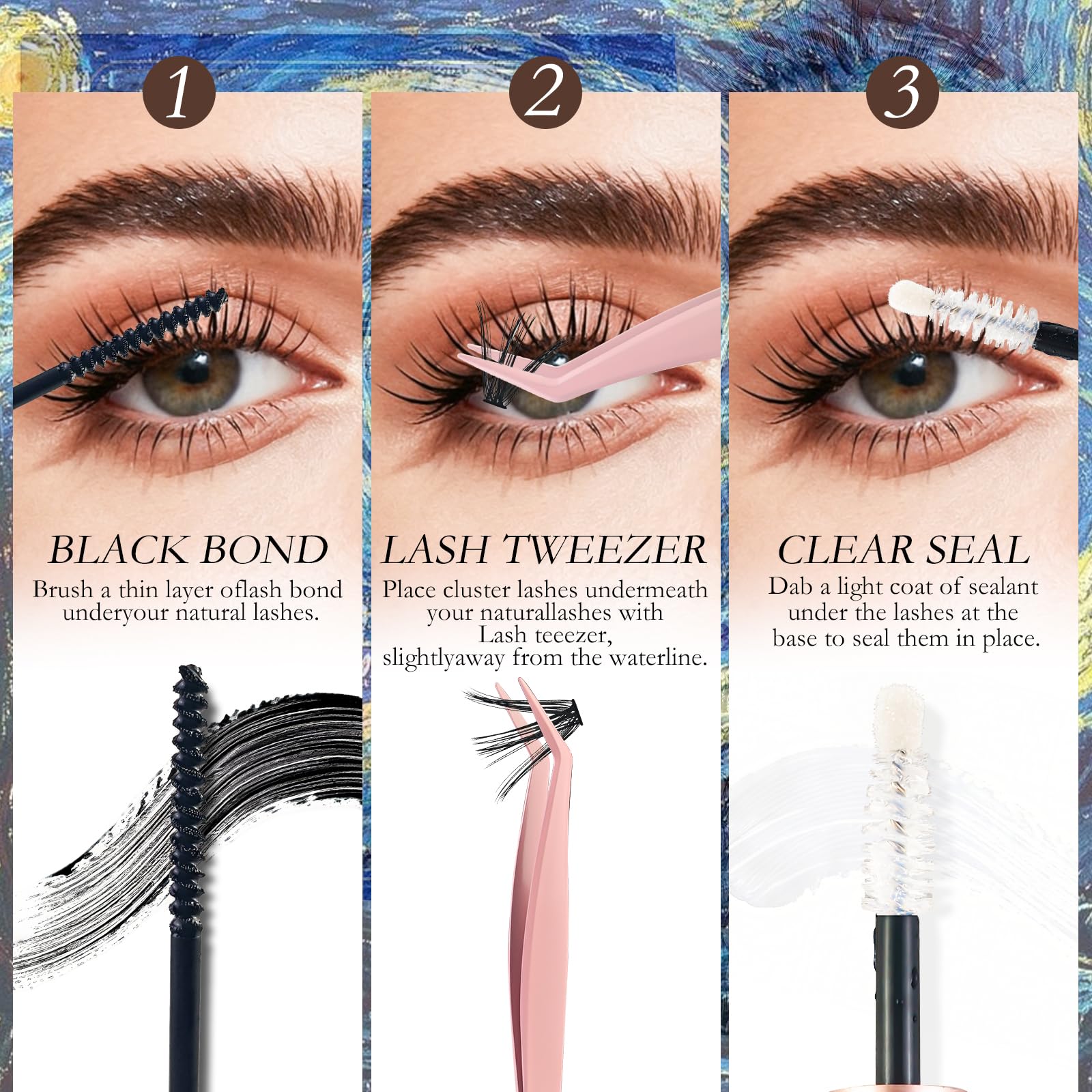 LEESKELASH kit suitable for at-home salon-like results.