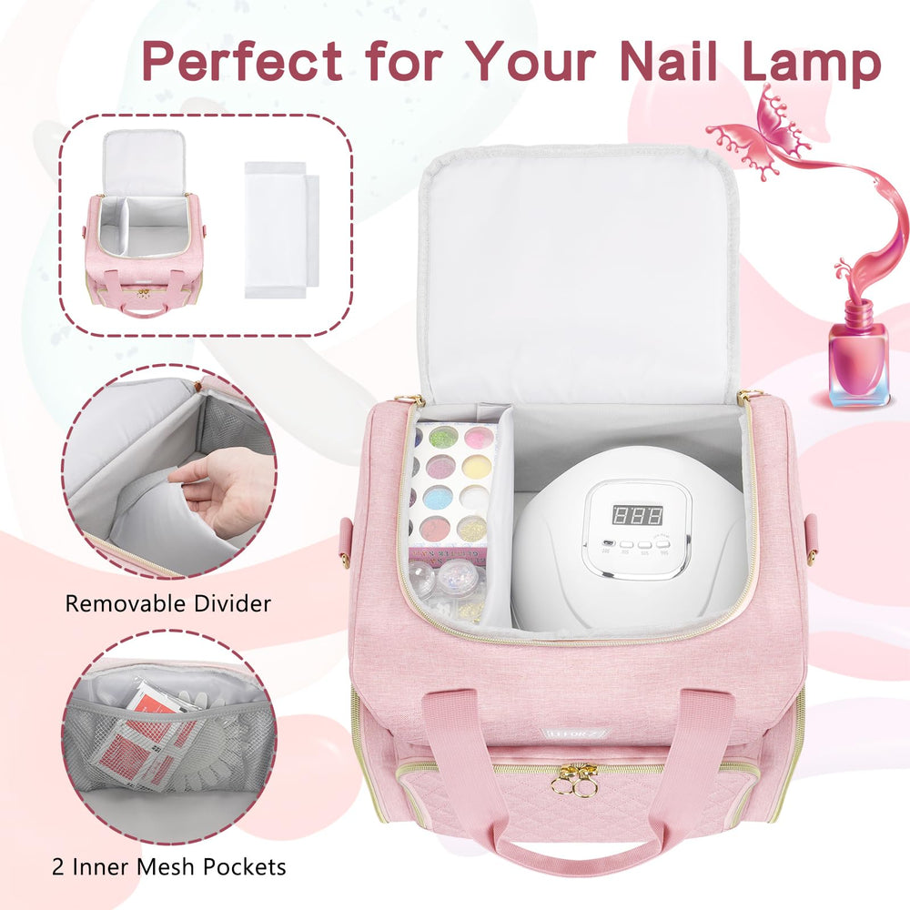 LEFOR·Z organizer features lamp and tool compartments for secure transport.