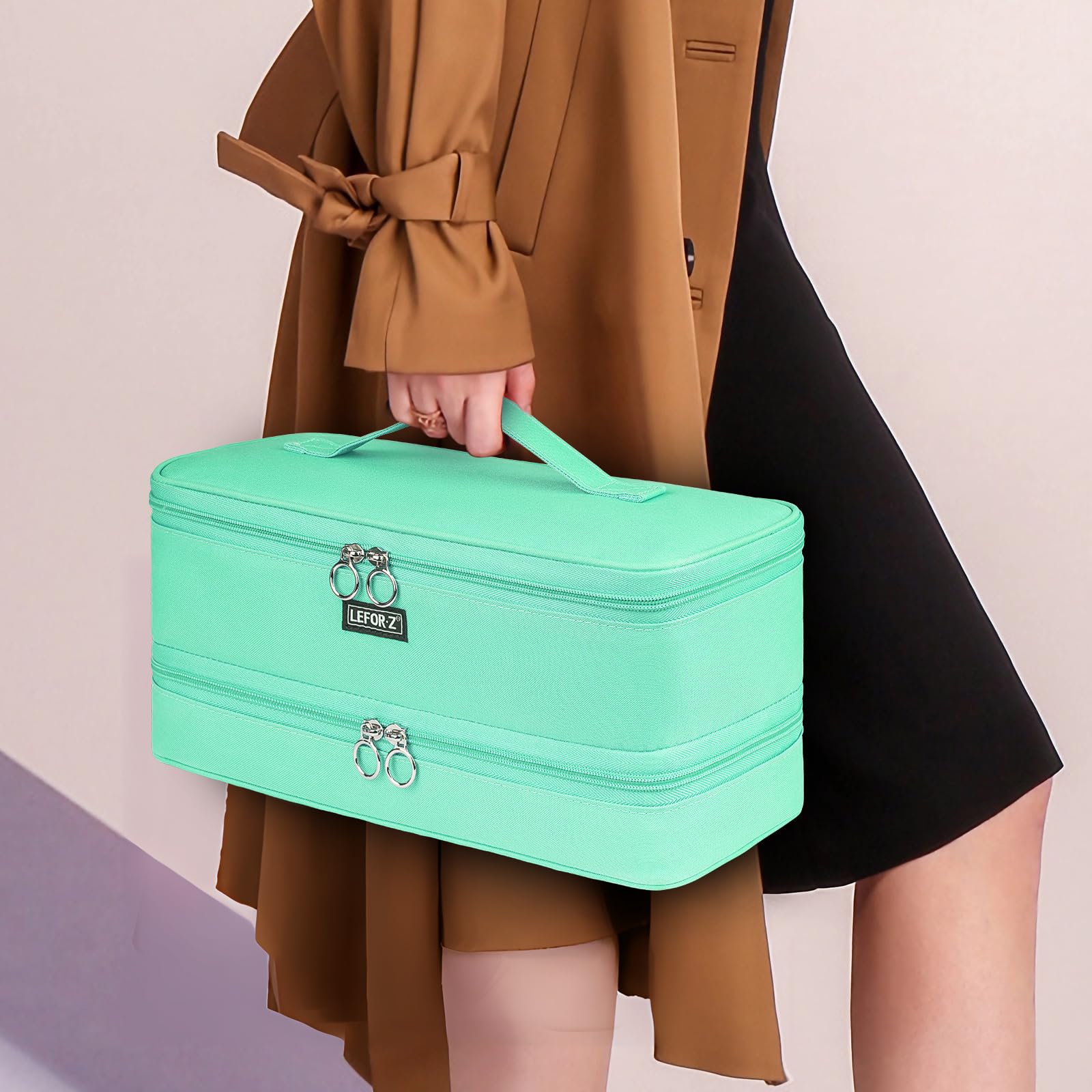 LEFOR·Z case portable carry handle and compact form for travel
