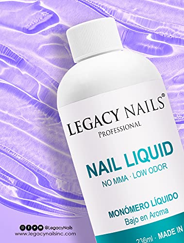 Chip-resistant finish demonstrates durability of Legacy Nails enhancements.